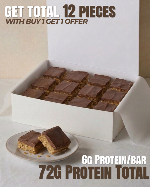 Classic Rich Chocolate Protein Flapjack (6 Pieces)