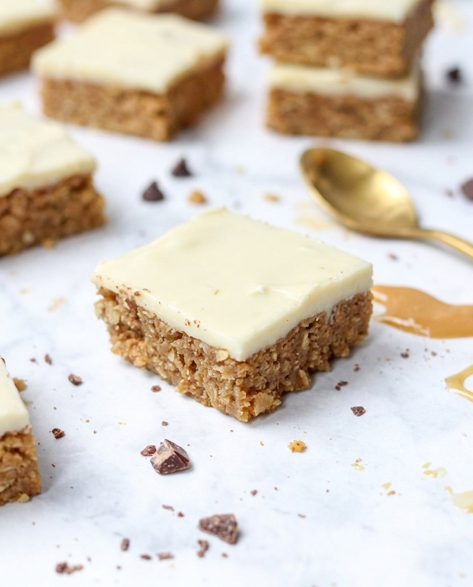 Classic White Chocolate Protein Flapjack, (6 Pieces)